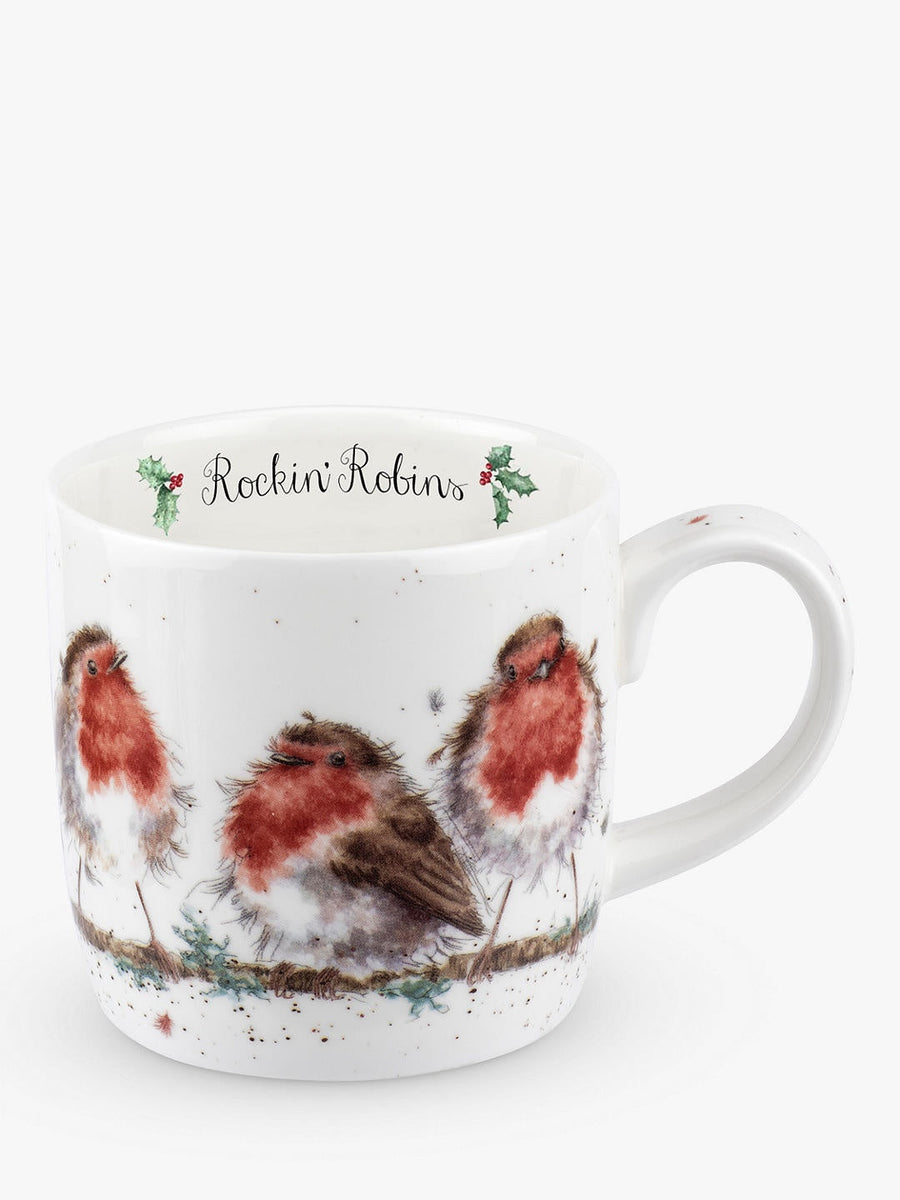 Wrendale Mug - Rockin Robins