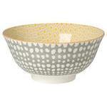 Now Designs Stamped Bowl - Grey Dots 6" - Bear Country Kitchen