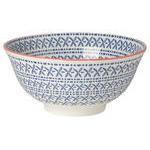 Now Designs Stamped Bowl - Blue Cross 6" - Bear Country Kitchen
