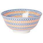Now Designs Stamped Bowl - Orange Scallop 6" - Bear Country Kitchen