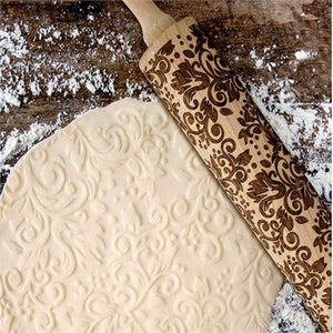 Danesco Embossed Rolling Pin - Bear Country Kitchen