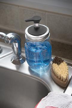 Jarware Soap Pump, Bear Country Kitchen, Rossland BC