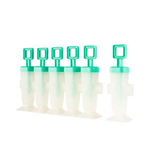 Cuisipro Snap-Fit Popsicle Molds - Square Turquoise