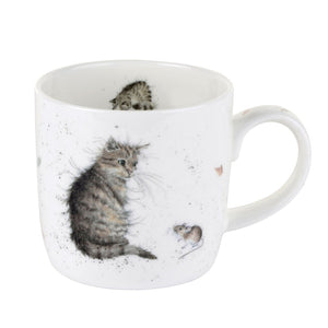 Wrendale Mug Cat & Mouse