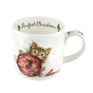 Wrendale Mug - Purrfect Christmas (Kitten)