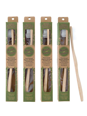 Ever Bamboo Adult Bamboo Toothbrush - Bear Country Kitchen