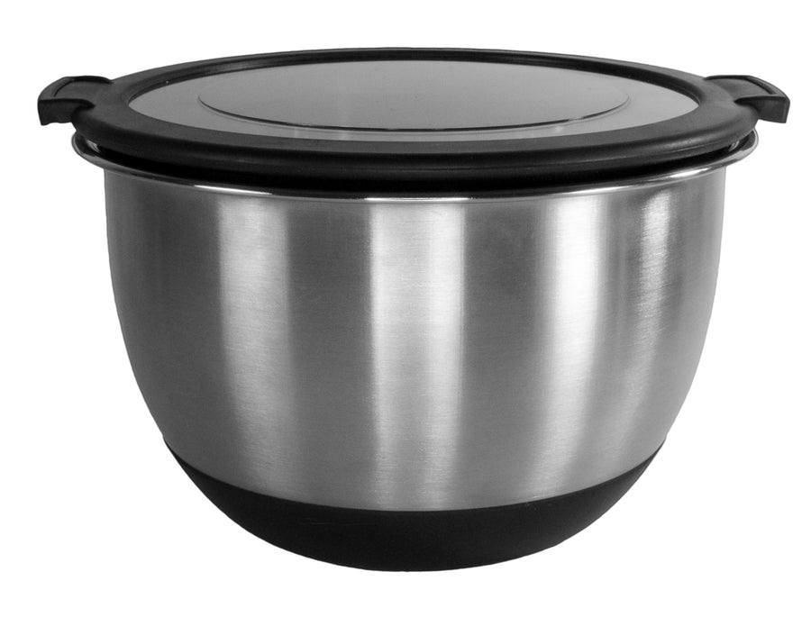 Anti-Skid Bowl Stainless Steel With Lid