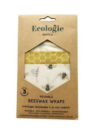 Danica Ecologie Beeswax Wraps S/3 - Bear Country Kitchen