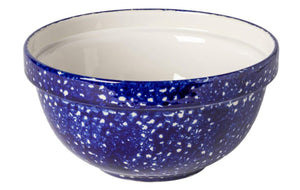 Casafina Abbey Medium Mixing Bowl - Blue Splatter