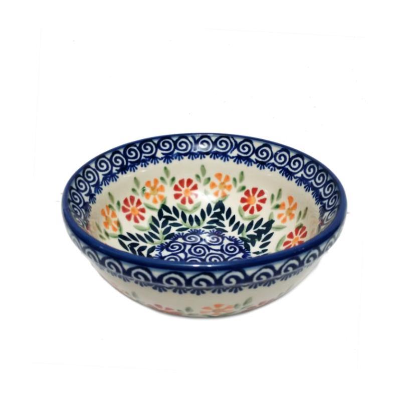 Polish Pottery Cereal Bowl - Spring Morning - Bear Country Kitchen