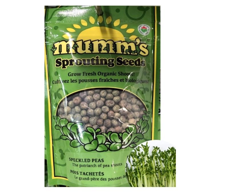 Mumm's Sprouting Seeds Speckled Peas