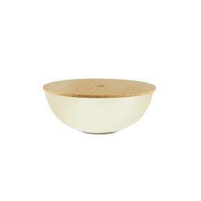 Pebbly Salad Bowl with Lid  19cm