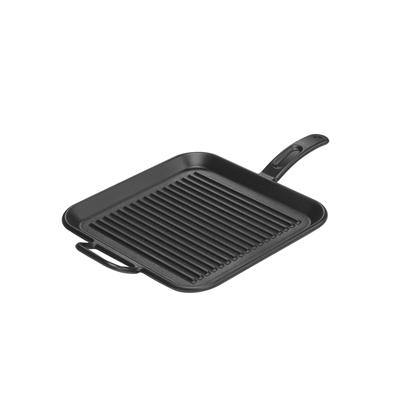Lodge Square Cast Iron Grill Griddle 12" - Bear Country Kitchen