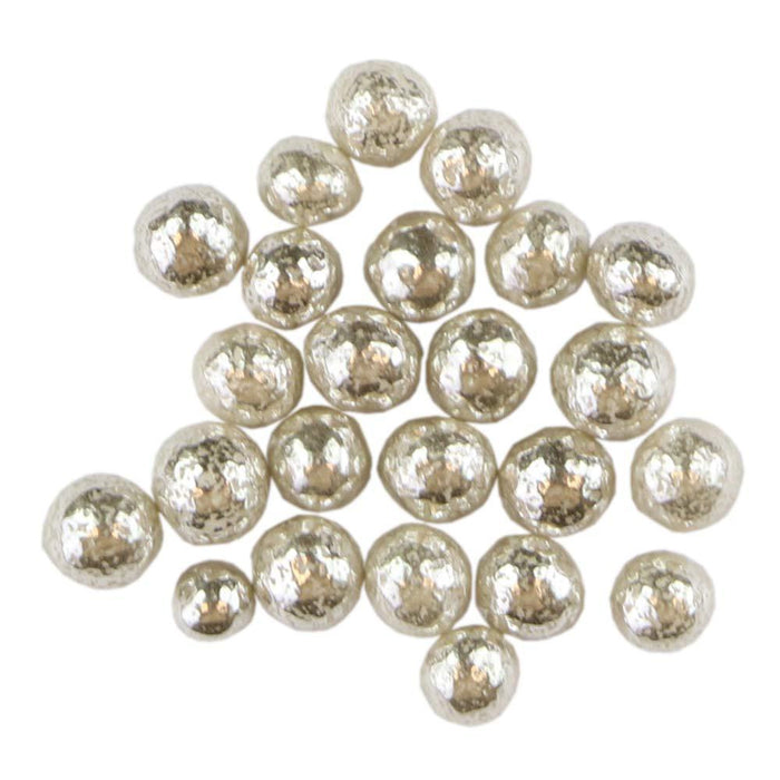 Epicureal Dragees/ Pearls Round Silver Sprinkles