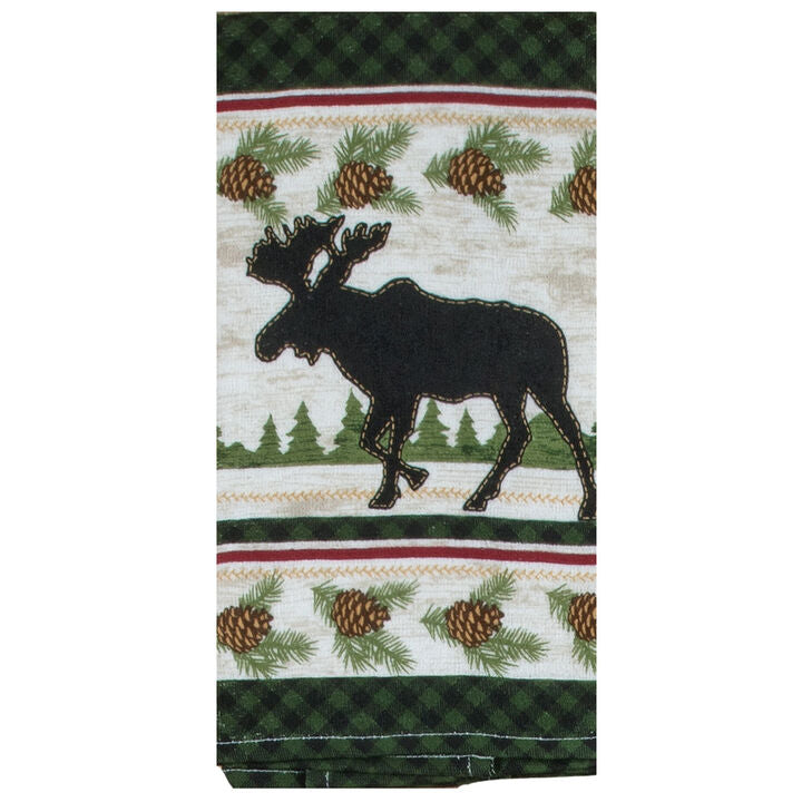 Kay Dee Designs Terry Tea Towel - Woodland Moose