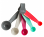 Trudeau Measuring Spoons Coloured S/5 - Bear Country Kitchen