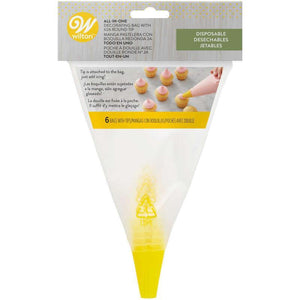 Wilton Disposable Decorating Bags With Tips - Bear Country Kitchen