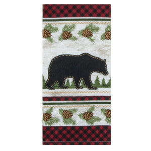 Kay Dee Designs Terry Tea Towel - Woodland Bear