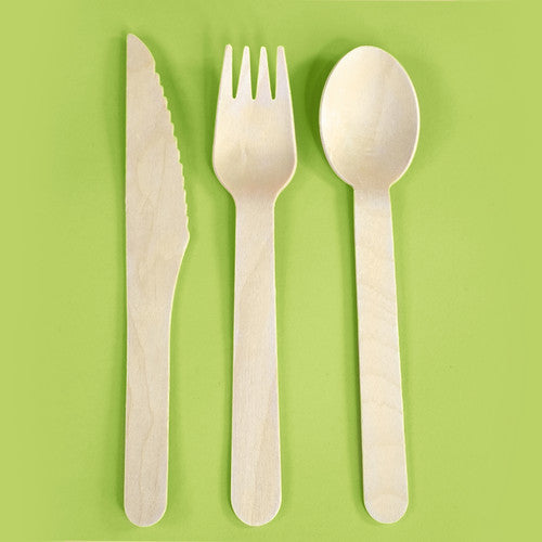 The Greenlid Birch Cutlery (24Pack)