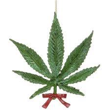 Ornament - Marijuana Leave - Bear Country Kitchen