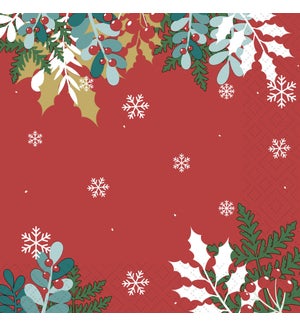 Paper Design Luncheon Napkin Merry Holly