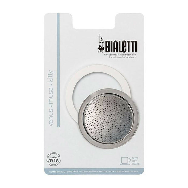 Bialetti Silicone Ring & Filter Plate 6 Cup MUSA
