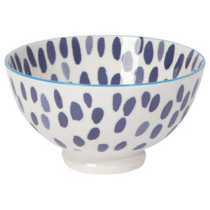 Danica 4" Bowl - Blue Spots