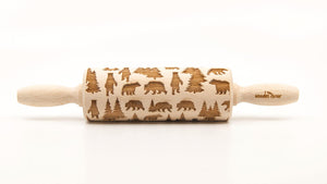 Embossing Rolling Pin - Bear Country Kitchen